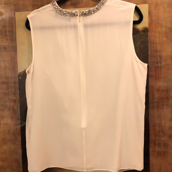 Magaschonil silk white top size 14 - Picture 2 of 5